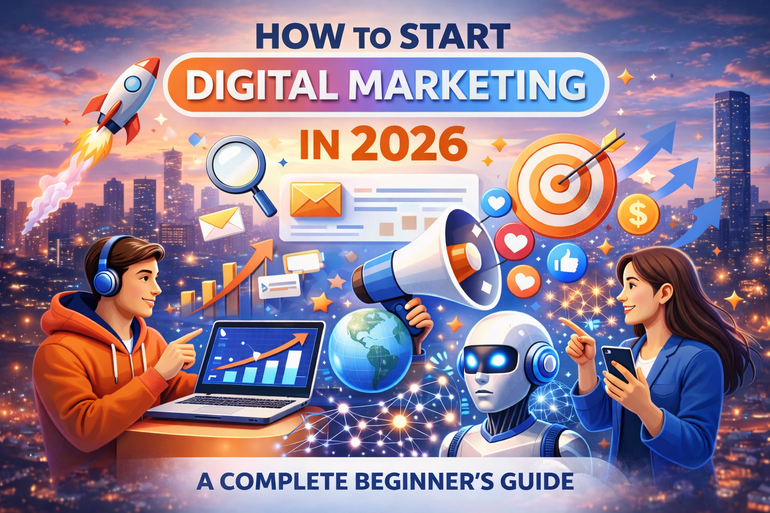 How to Start Digital Marketing in 2026: A Complete Beginner’s Guide How to Start Best Freelance Digital Marketing Career in 2026